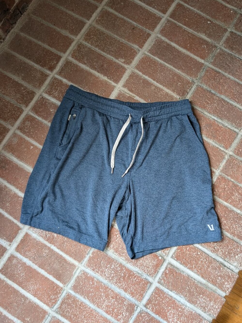 Vuori Men's Ponto Performance Short 7" Indigo Heather - Picture 6 of 11